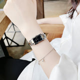 Bulova Classic Collection Black Dial Silver Steel Strap Watch for Women - 96L138 Buy Now By Bulova