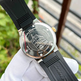 Salvatore Ferragamo F-80 Black Dial Black Rubber Strap Watch For Men - SFHY00120 Buy Now By Salvatore Ferragamo