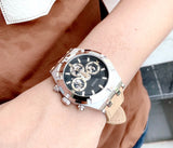 Guess Continental Multifunction Black Dial Brown Leather Strap Watch for Men - GW0262G1 Buy Now By Guess