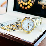 Tissot Carson Automatic Silver Dial Two Tone Steel Strap Watch For Women - T085.207.22.011.00 Buy Now By Tissot