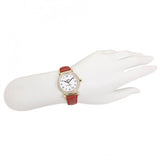 Coach Madison White Dial Red Leather Strap Watch for Women - 14502400 Buy Now By Coach