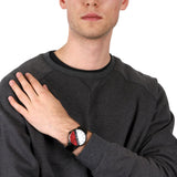 Armani Exchange Cayde Multicolor Dial Black Steel Strap Watch For Men - AX2725 Buy Now By Armani Exchange