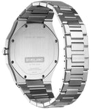 D1 Milano Ultra Thin Olympic Blue Dial Silver Steel Strap Watch for Men - D1-UTBJ35 Authentic Buy Shop Now