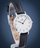 Daniel Wellington Classic Petite Reading White Dial Black Leather Strap Watch For Women - DW00100241 Buy Now By Daniel Wellington