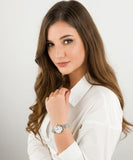 Emporio Armani Donna Mother of Pearl Dial Silver Steel Strap Watch For Women - AR11204 Buy Now By Emporio Armani