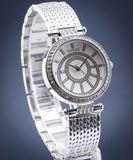 Guess Muse Quartz White Dial Silver Steel Strap Watch For Women - W1008l1 Buy Now By Guess