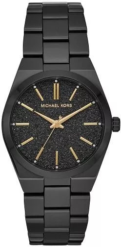 Michael Kors Channing Quartz Black Dial Black Steel Strap Watch For Women - MK6625 Buy Now By Michael Kors