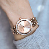 Michael Kors Darci Rose Gold Dial Rose Gold Stainless Steel Strap Watch for Women - MK3366 Buy Now By Michael Kors