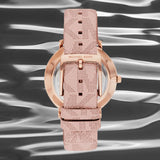 Michael Kors Pyper Quartz White Dial Pink Leather Strap Watch For Women - MK2859 Buy Now By Michael Kors