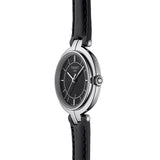 Tissot T Lady Flamingo Black Dial Black Leather Strap Watch For Women - T094.210.16.051.00 Buy Now By Tissot