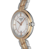 Tissot T Lady Flamingo Mother of Pearl White Dial Two Tone Steel Strap Watch For Women - T094.210.22.111.00 Buy Now By Tissot