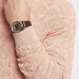 Emporio Armani Luigi Meccanico Brown Dial Brown Leather Strap Watch For Men - AR1982 Buy Now By Emporio Armani