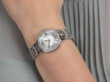 Fossil Virginia Silver Dial Silver Steel Strap Watch for Women - ES3282 Buy Now By Fossil