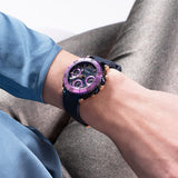 Guess Cosmic Multifunction Blue Dial Blue Silicone Strap Watch For Women - GW0466L2 Buy Now By Guess