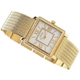 Guess White Dial Gold Mesh Bracelet Watch For Women - W0826L2 Buy Now By Guess