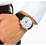 Hugo Boss Jet Silver Dial Black Leather Strap Watch for Men - 1513282 Buy Now By Hugo Boss