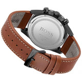 Hugo Boss Pilot Black Dial Brown Leather Strap Watch for Men - 1513851 Buy Now By Hugo Boss