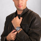 Tommy Hilfiger Austin Grey Dial Brown Leather Strap Watch for Men - 1791637 Buy Now By Tommy Hilfiger