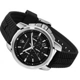 Maserati Successo Chronoraph Black Dial Black Silicon Strap Watch For Men - R8871621014 Buy Now By Maserati