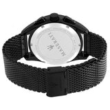 Maserati Traguardo Chronograph Black Dial Black Mesh Bracelet Watch For Men - R8873612031 Buy Now By Maserati