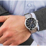 Maserati Epoca 42mm Black Dial Steel Silver Mesh Bracelet Watch For Men - R8873618003 Buy Now By Maserati