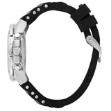 Guess Oasis Black Dial Black Rubber Strap Watch for Men - W0366G1 Buy Now By Guess