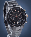 Maserati Circuito Black Dial Black Steel Strap Watch For Men - R8873627001 Buy Now By Maserati