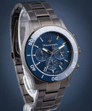 Maserati Competizione Chronograph Blue Dial Black Steel Strap Watch For Men - R8873600005 Buy Now By Maserati