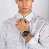 Maserati Granturismo Sport GT Skeleton Black Dial Black Steel Strap Watch For Men - R8823134003 Buy Now By Maserati