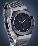 Maserati Potenza Quartz Blue Dial Grey Mesh Bracelet Watch For Men - R8853108005 Buy Now By Maserati