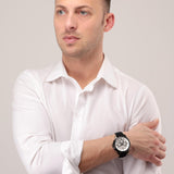 Maserati Successo 44mm White Dial Black Silicone Strap Watch For Men - R8871621010 Buy Now By Maserati