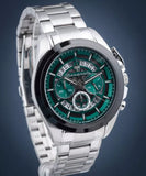 Maserati Traguardo Chronograph Green Dial Silver Steel Strap Watch For Men - R8873612060 Buy Now By Maserati
