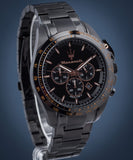 Maserati Traguardo Chronograph Black Dial Black Steel Strap Watch For Men - R8873612048 Buy Now By Maserati
