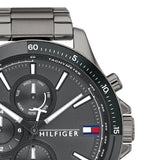 Tommy Hilfiger Bank Grey Dial Grey Steel Strap Watch for Men - 1791719 Buy Now By Tommy Hilfiger