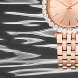Michael Kors Darci Quartz Rose Gold Dial Rose Gold Steel Strap Watch For Women - MK4514 Buy Now By Michael Kors