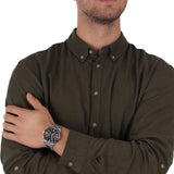 Michael Kors Layton Chronograph Green Dial Silver Steel Strap Watch For Men - MK8912 Buy Now By Michael Kors