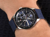 Tommy Hilfiger Austin Quartz Blue Dial Blue Rubber Strap Watch for Men - 1791635 Buy Now By Tommy Hilfiger