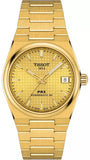 Tissot PRX Powermatic 80 Gold Dial Gold Steel Strap Watch for Men - T137.207.33.021.00 Buy Now By Tissot