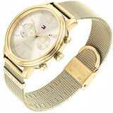 Tommy Hilfiger Blake Quartz Gold Dial Gold Mesh Bracelet Watch for Women - 1782302 Buy Now By Tommy Hilfiger