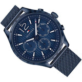 Tommy Hilfiger Gavin Chronograph Blue Dial Blue Mesh Bracelet Watch for Men - 1791471 Buy Now By Tommy Hilfiger