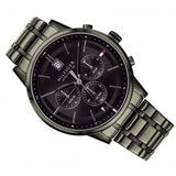 Tommy Hilfiger Quartz Black Dial Black Steel Strap Watch for Men - 1791634 Buy Now By Tommy Hilfiger