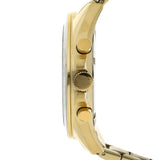 Tommy Hilfiger Luke Chronograph White Dial Gold Steel Strap Watch for Men - 1791121 Buy Now By Tommy Hilfiger