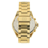 Tommy Hilfiger Luke Chronograph White Dial Gold Steel Strap Watch for Men - 1791121 Buy Now By Tommy Hilfiger