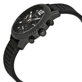 Guess Marina Chronograph Black Dial Black Rubber Strap Watch for Women - W1025L3 Buy Now By Guess