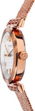 Versace Meander White Dial Rose Gold Mesh Bracelet Watch for Women - VELW00620 Buy Now By Versace