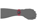 Michael Kors Slim Runway Quartz Black Dial Red Steel Strap Watch for Men - MK8712 Buy Now By Michael Kors
