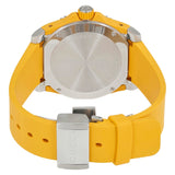 Gucci Dive Tiger Yellow Dial Yellow Rubber Strap Watch For Men - YA136317 Buy Now By Gucci