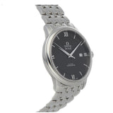 Omega De Ville Prestige Co-Axial Black Dial Silver Steel Strap Watch for Men - 424.10.40.20.01.001 Buy Now By Omega