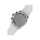 Guess Poseidon Chronograph Rainbow Dial White Silicone Strap Watch For Men - GW0425G4 Buy Now By Guess