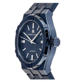 Maurice Lacroix Automatic PVD Limited Edition Blue Dial Blue Silicon Strap Watch For Men - AI6007-PVC00-430-4 Buy Now By Maurice Lacroix